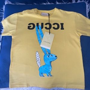 Baby boy 18-24 Gucci shirt brand new never worn (to big for my baby).